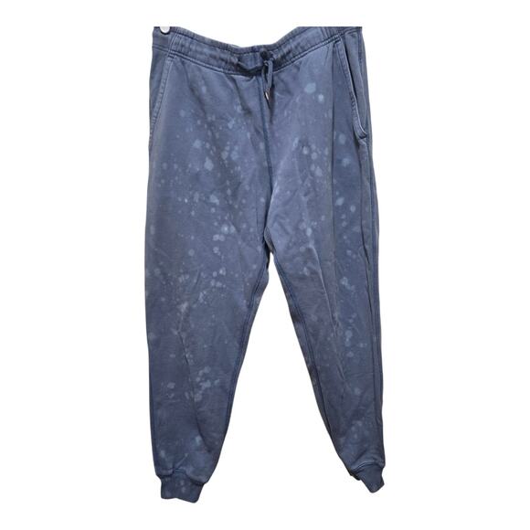 J.Crew French Terry Jogger Sweatpants Blue Garment-Dyed M - Picture 1 of 8